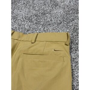 Nike Golf Dri-FIT Shorts Mens Large Tan Khaki AJ5502-723 Stretch Performance